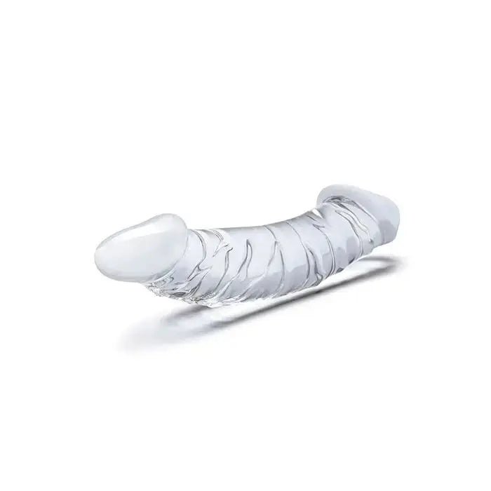 10.5" Realistic Girthy Glass Dildo Glas