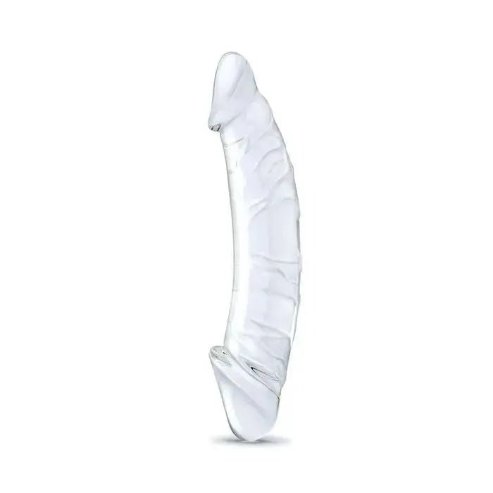 10.5" Realistic Girthy Glass Dildo Glas