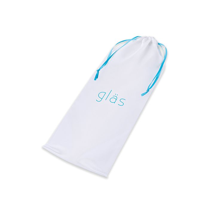 11" Fist Glass Double Headed Dildo with Handle Grip Glas