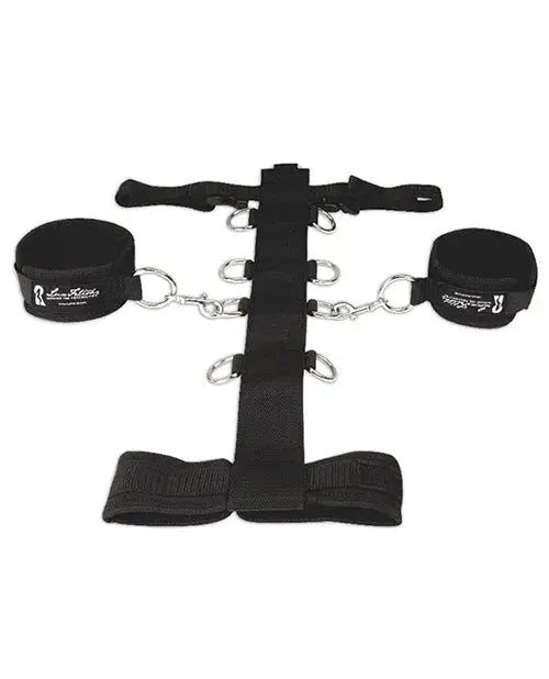 3 pc Adjustable Neck & Wristraint Restraint Set LUX Fetish