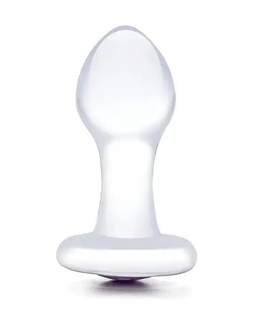 3.5" Bling Bling Glass Butt Plug Glas