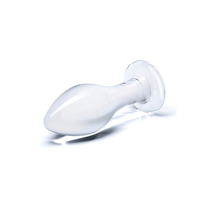 4" Classic Glass Butt Plug Glas