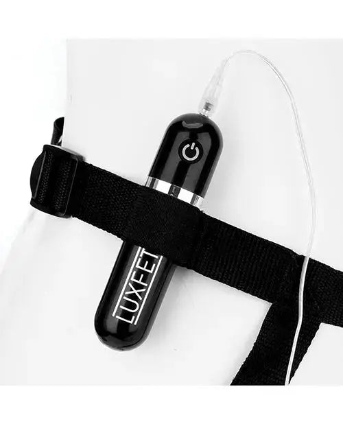 6.5" Realistic Vibrating Dildo with Strap On Harness Set LUX Fetish
