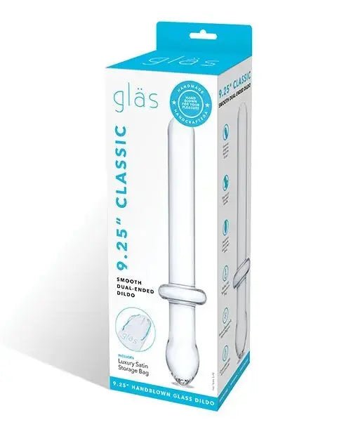 9.25" Smooth Dual Ended Glass Dildo Glas