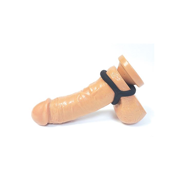 Liquid Silicone Cock Ring with Ball Divider Spartacus
