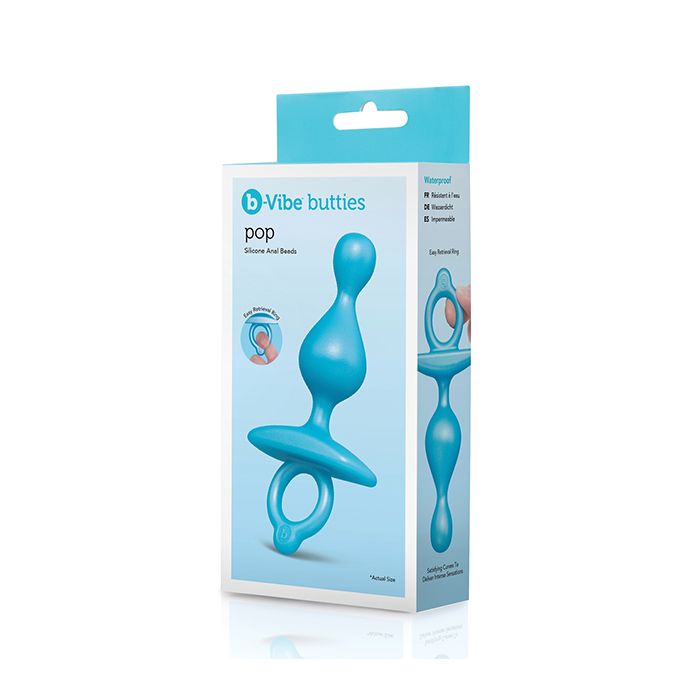 Pop Silicone Anal Beads - B-Vibe B-Vibe