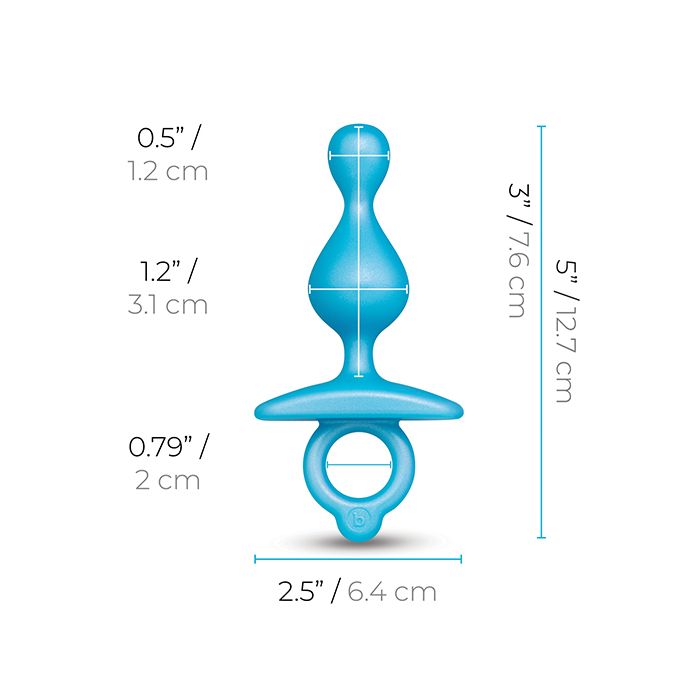 Pop Silicone Anal Beads - B-Vibe B-Vibe