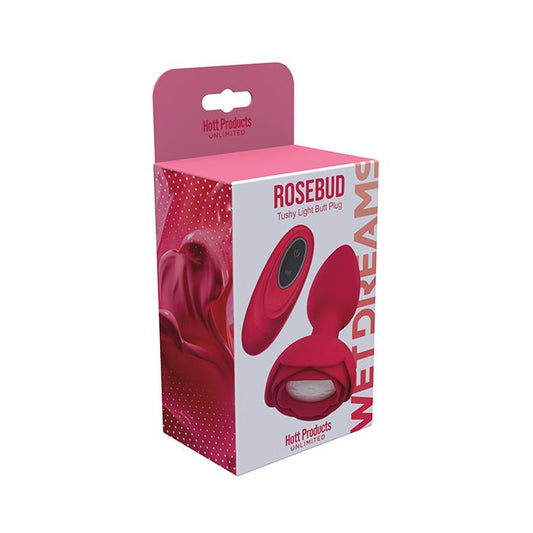 Rosebud Tushy Light Up Butt Plug Hott Products