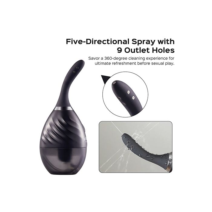 Bulby Auto Spray Anal Douche System - Anal Prep Honey Play Box