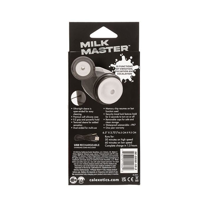 Vibrating Pocket Pussy - Milk Master Vibro Squeeze