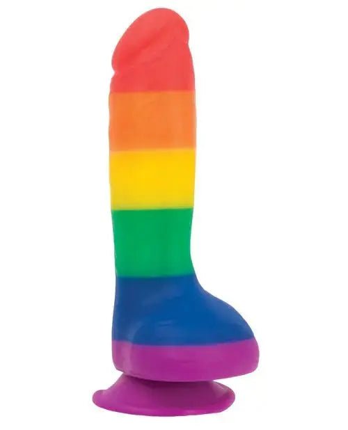 Addiction Justin 8" Rainbow Dildo - Realistic Dildo B.M.S. Enterprises