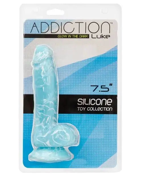 Addiction Luke 7.5" Glow in the Dark Dildo - Realistic Dildo B.M.S. Enterprises