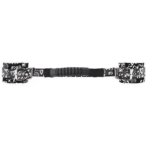 Adjustable Leather Handcuffs Shots