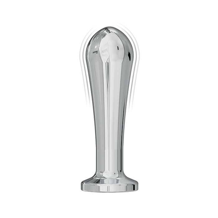 Ass-sation Remote Vibrating Metal Anal Plug Nasstoys
