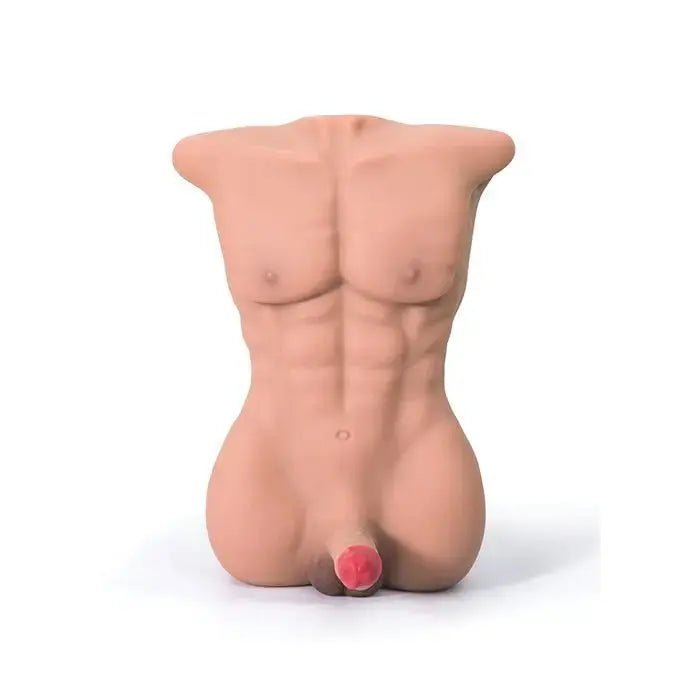 Atlas Torso Male Sex Doll with Flexible Dildo Honey Play Box
