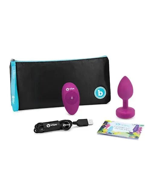b-Vibe Remote Control Vibrating Jewel Plug B-Vibe