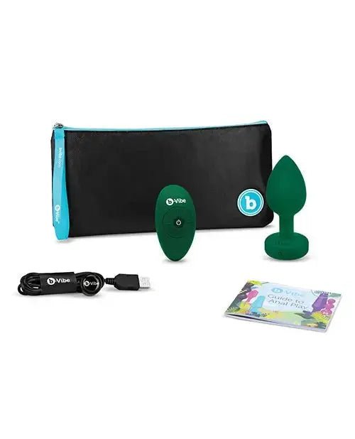 B-Vibe Remote Control Vibrating Jewel Plug (M/L) B-Vibe