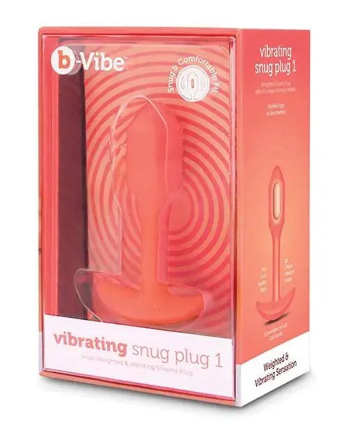 b-Vibe Vibrating Snug Plug - Butt Plug B-Vibe