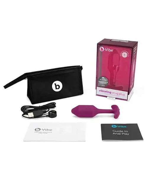 b-Vibe Vibrating Snug Plug - Butt Plug B-Vibe