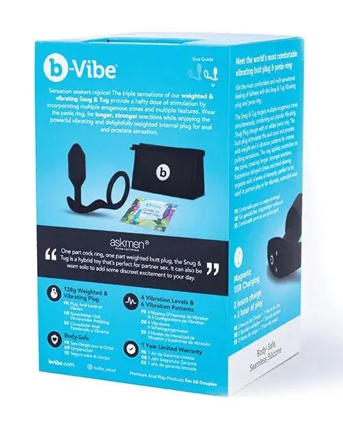 b-Vibe Vibrating Snug & Tug B-Vibe