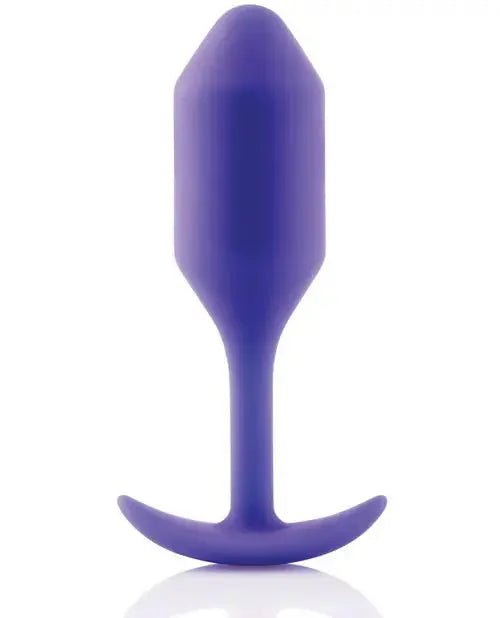 b-Vibe Weighted Snug Plug 2 - 114g Butt Plug B-Vibe