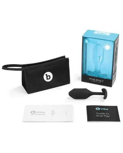 b-Vibe Weighted Snug Plug 2 - 114g Butt Plug B-Vibe