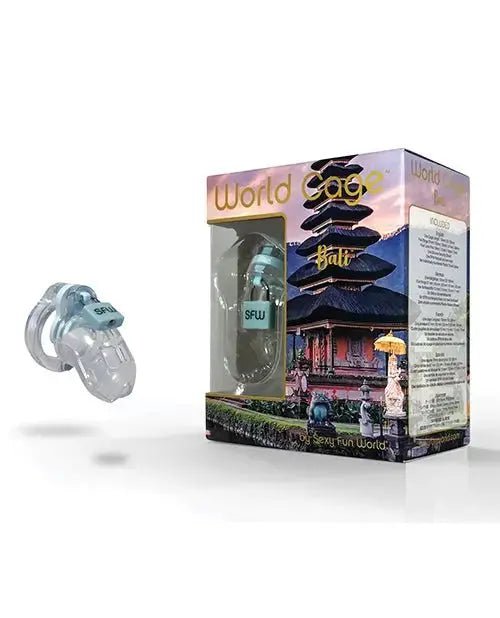 Bali Male Chastity Kit World Cage