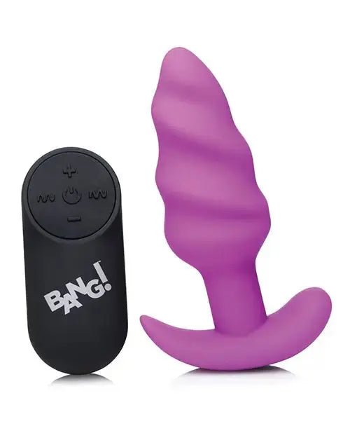 Bang! Vibrating Butt Plug with Remote Control Bang