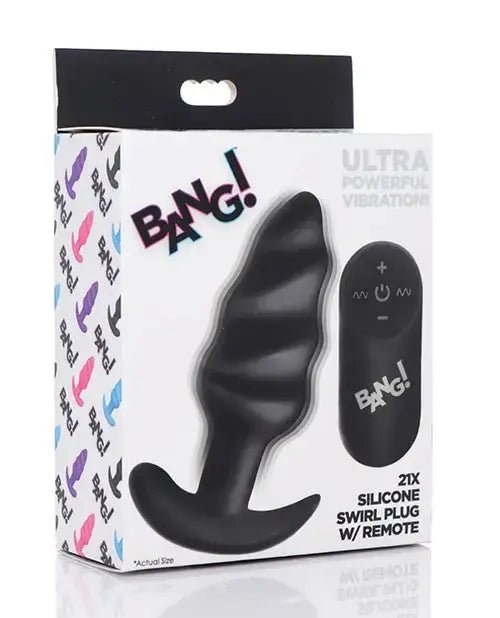 Bang! Vibrating Butt Plug with Remote Control Bang