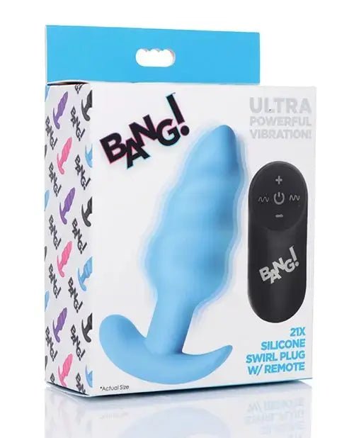 Bang! Vibrating Butt Plug with Remote Control Bang