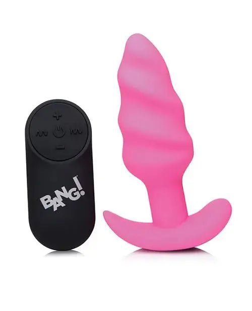 Bang! Vibrating Butt Plug with Remote Control Bang