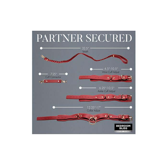 Bedroom Bless Lover's Restraint Set - Bondage Restraints XR Brands
