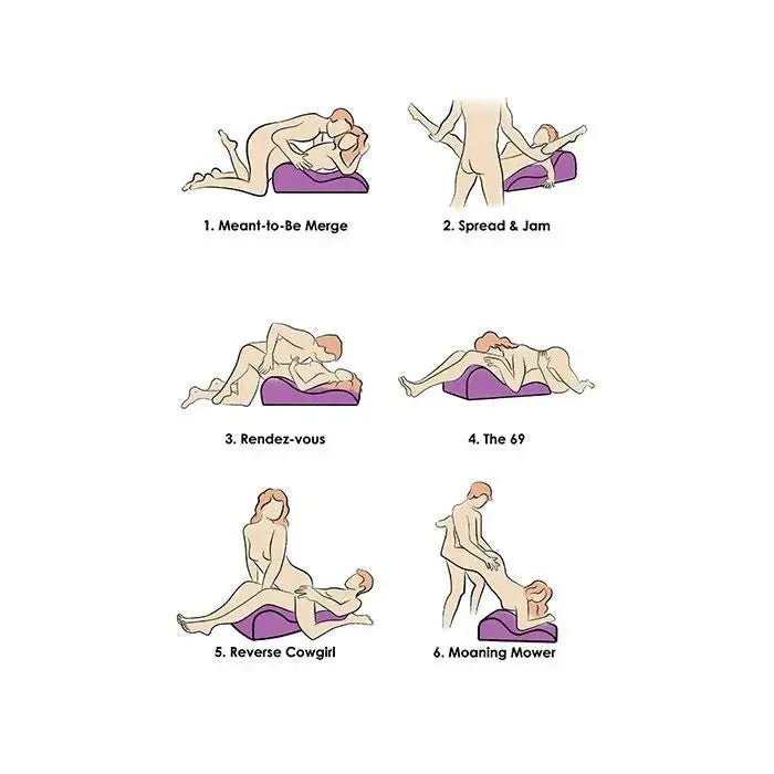 Bedroom Bliss Contoured Love Cushion - Sex Position Aid Bedroom Bliss
