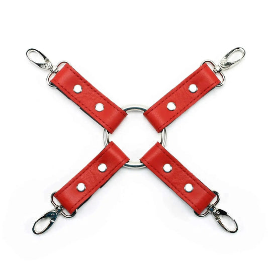 Berlin Leather 4-way Hogtie for BDSM Cuff Restraints Oddo Leather