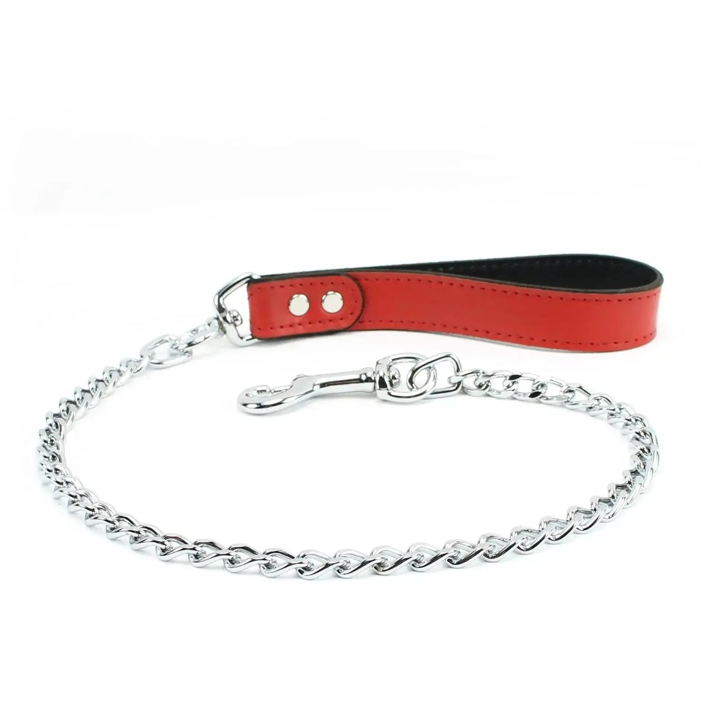 Berlin Leather Leash Chain Lead Oddo Leather