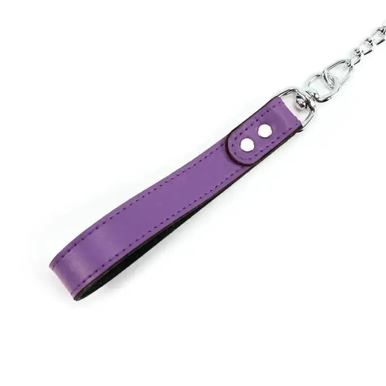 Berlin Leather Leash Chain Lead Oddo Leather