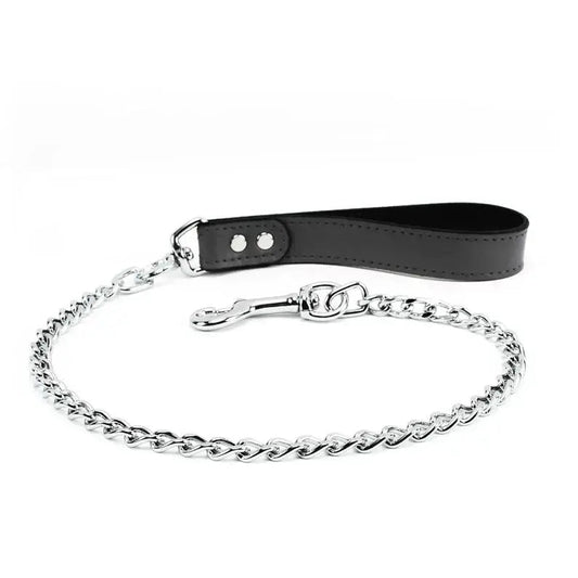 Berlin Leather Leash Chain Lead Oddo Leather
