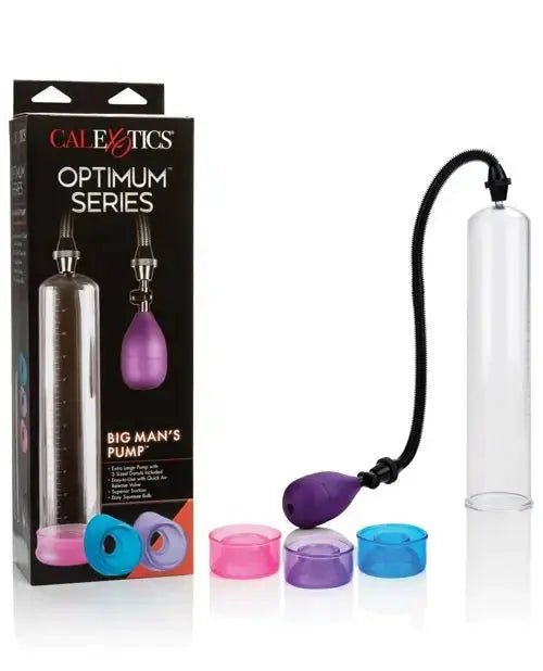 Big Man's Pump 12" with 3 Sized Sleeves - Penis Pump Cal Exotic