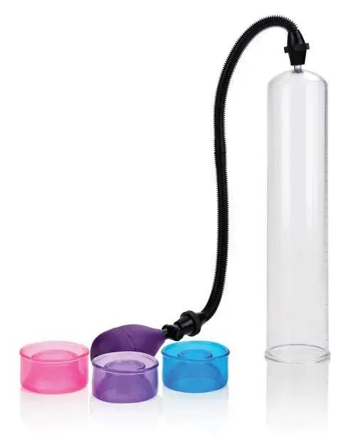 Big Man's Pump 12" with 3 Sized Sleeves - Penis Pump Cal Exotic