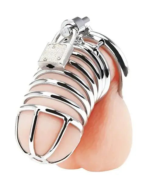 Blue Line Deluxe Chastity Cage Blue line