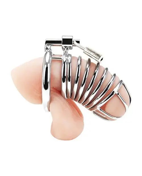 Blue Line Deluxe Chastity Cage Blue line