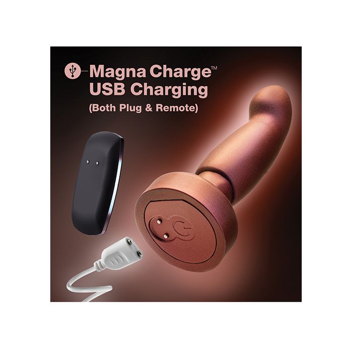 Blush Anal Adventures Matrix Bionic Plug - Anal Vibrator Blush
