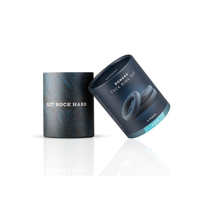 Boners 3 Pc Cock Ring Set EDC