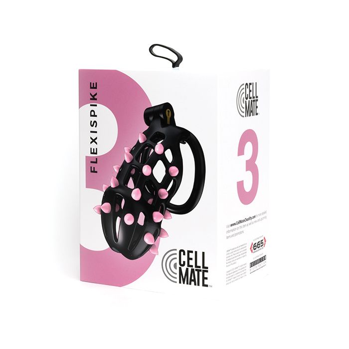 Cellmate FlexiSpike Chastity Cage - Cock Cage Sport Fuck