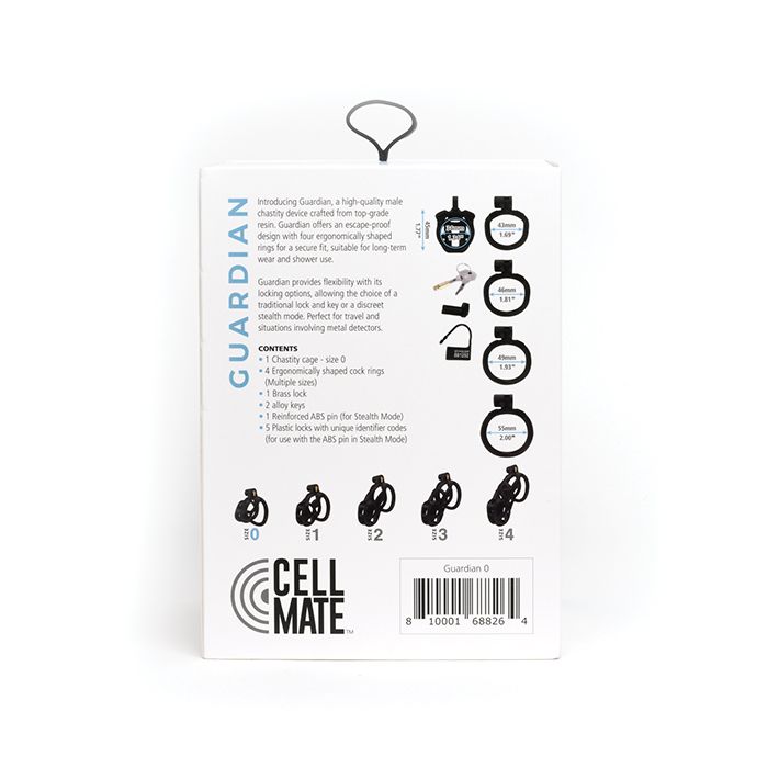 Cellmate Guardian Chastity Cage - Cock Cage Sport Fuck