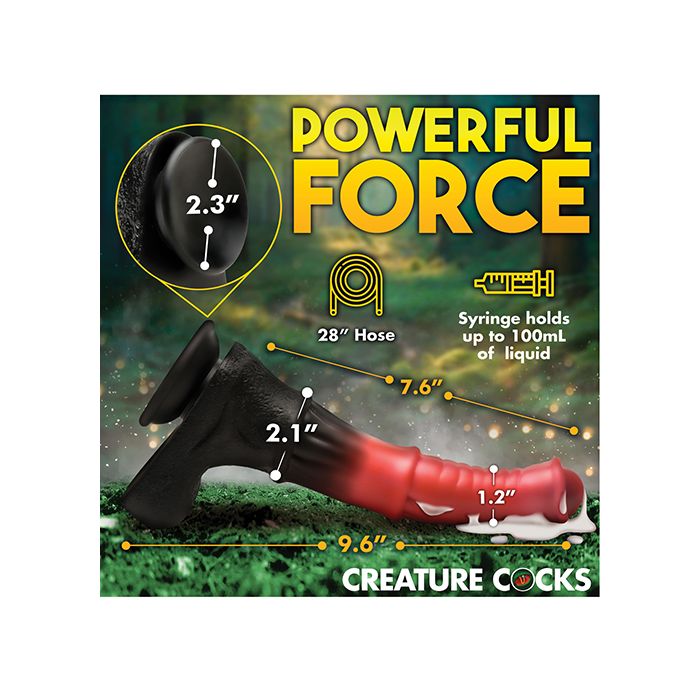 Centaur Explosion Squirting Silicone Dildo - Creature Dildo Creature Cocks