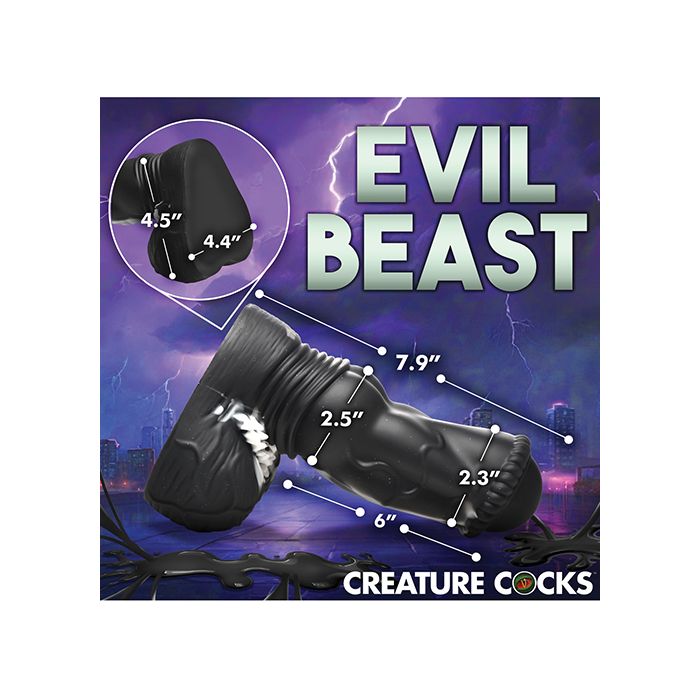 Creature Cocks Venom Silicone Dildo - Hentai Dildo Creature Cocks