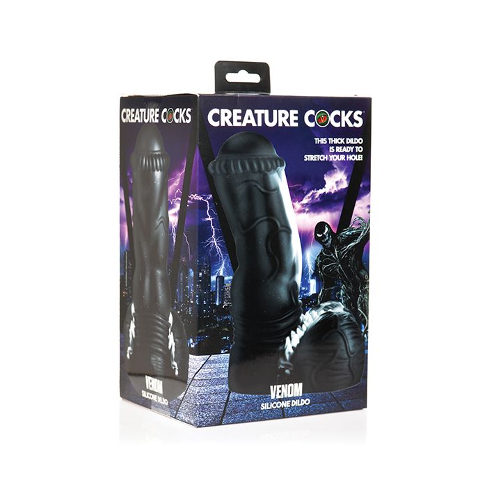 Creature Cocks Venom Silicone Dildo - Hentai Dildo Creature Cocks