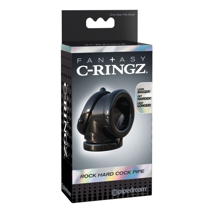 Fantasy C-Ringz Rock Hard Cock Pipe - Cock Ring Pipedream