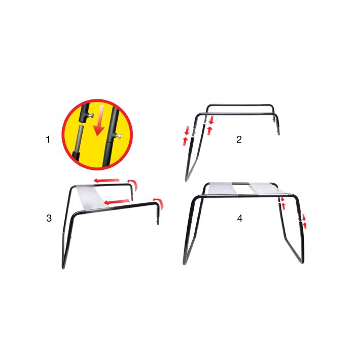 Fetish Fantasy Series the Incredible Sex Stool - Queening Chair Fetish Fantasy